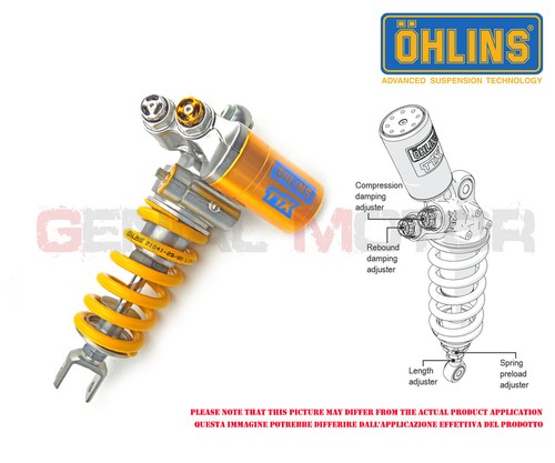 Ohlins ammortizzatore ttx - ohlins, gp