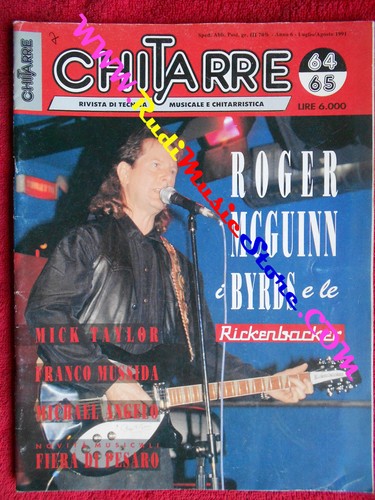 Rivista chitarre 1991 roger - chitarre,