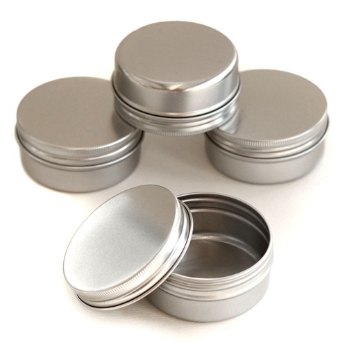 Contenitore vaso latta in - contenitore,