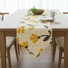 DaDalogy Yellow Floral Quilted