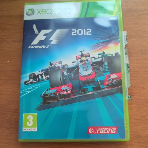 2012 microsoft xbox 360 - f1,