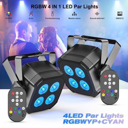 2pz 80w rgbwyp cyan - rgbwyp+cyan, par