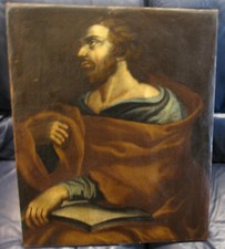 XVIII secolo San Paolo - olio su tela -cm  60  x cm 50  buona la qualità