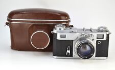 PULITO! 1973 SOVIETICA URSS "KIEV-4A" FOTOCAMERA PELLICOLA + OBIETTIVO JUPITER-8M (6)