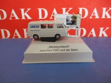 1/87 Modellino Furgone Fiat 238 con cartellone pubblicitario Fiat-Deutsche Bahn