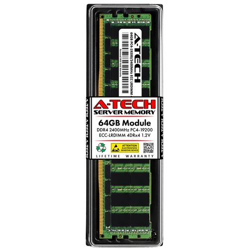 4rx4 pc4 2400 lrdimm - gb, pc4-2400