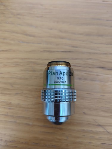 Olympus splan apo 20x - apo, 20x/0.70