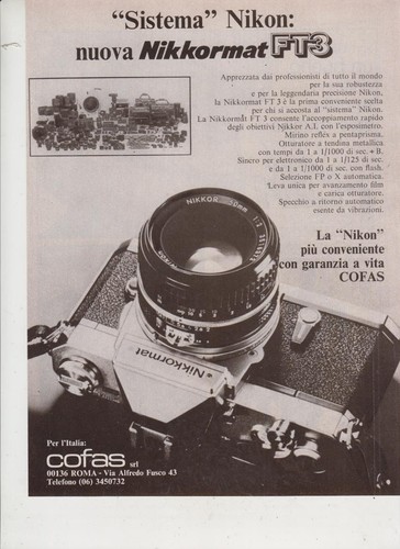 Advertising pubblicità nikon - pubblicità,
