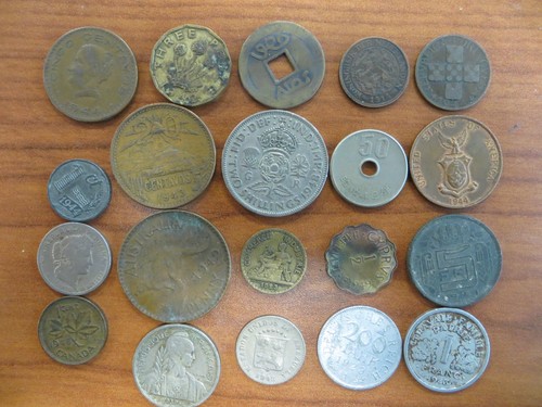 Vecchie monete estere - , 20