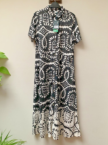 Abito maxi camicia roba bianca - roba,