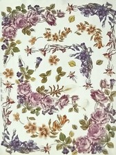 CARTA DA  DECOUPAGE FORMATO CM. 30X40  NON SOLO ROSE