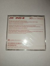 JVC DVD -R30 min 1.4 Go Lot de