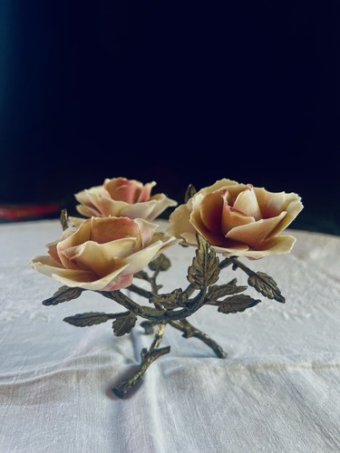 Rose porcellana capodimonte - porcellana,