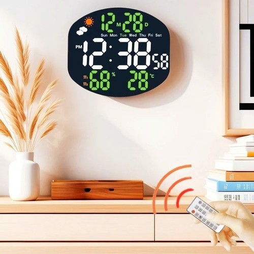 Grande stazione meteo led - grande,