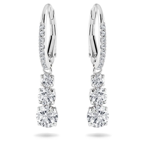 Orecchini cerchio swarovski - orecchini,