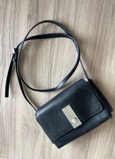 Calvin Klein Borsa Secchiello con Tracolla Donna CK Lock Bucket in Pelle Nero