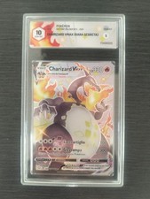Charizard V Max Shiny Graad 10
