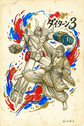 Daitarn iii stampa artistica - -,