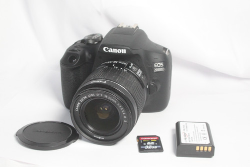 Canon eos 2000d fotocamera - canon,