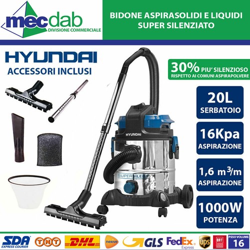 Bidone aspiratutto solidi - solidi, e