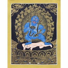 Zambala thangka nero jambala - thangka, nero,