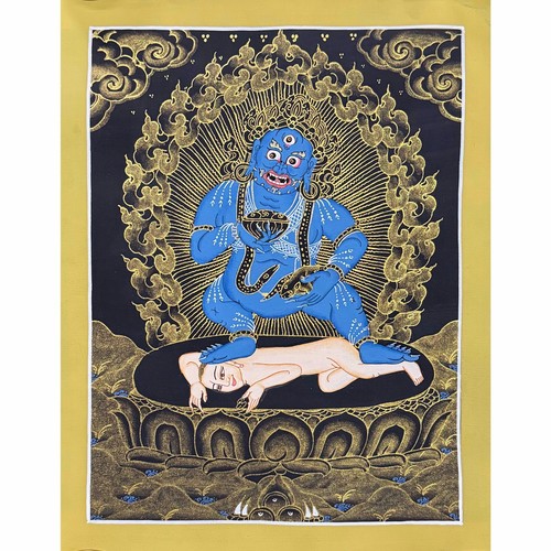 Zambala thangka nero jambala - thangka, nero,