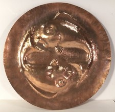 Piatto Da Parete In Rame