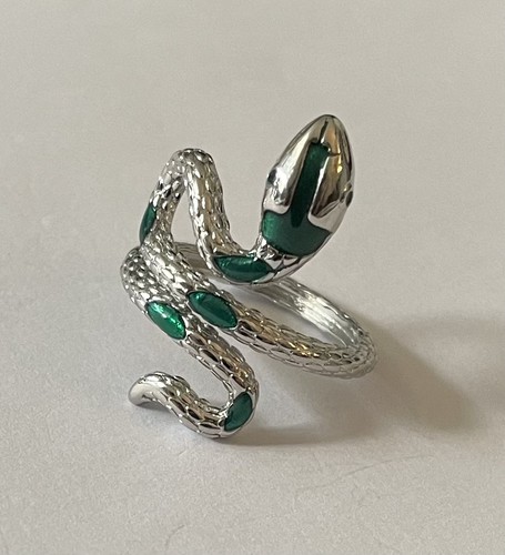 Anello serpente aperto - , in