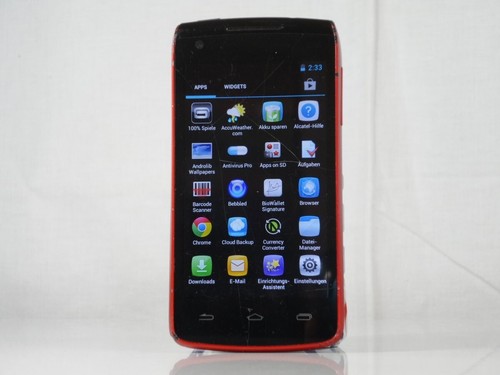 Smartphone alcatel one touch - alcatel,