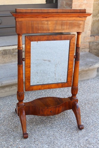 Specchiera toilette legno - specchiera,