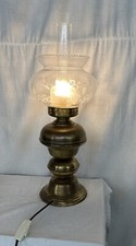 Lampada In Ottone Stile Lume A Petrolio
