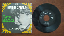 3533 45 giri MARISA SANNIA - CASA BIANCA SANREMO '68 CETRA SP 1361 ITALY OTTIMO