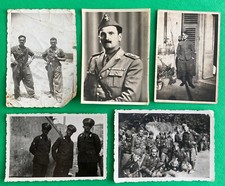 5 Foto MILITARI 2° guerra mondiale - 6,2x8,8 la più grande