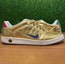 Nike Court Tradition 2 Premium Oro Metallizzato 2007 Taglia 10 Sneakers 316902-741