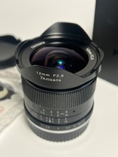 7artisans 12mm f/2.8 fuji x mount