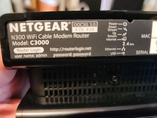 Netgear N300 Cavo Wifi Modem