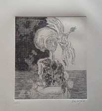 Vittorio Basaglia acquaforte