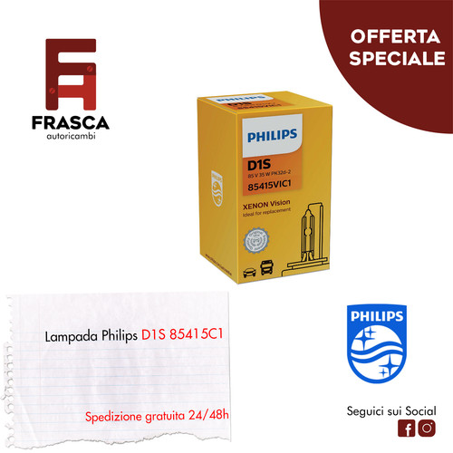 Lampada xenon philips - xenon,