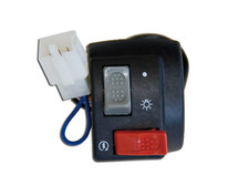 Devioluci + Pulsante Start Destro per MBK Booster NG 50 / Spirit 2000 2001 2002