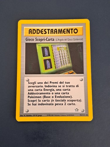 Pokemon card addestramento - card,