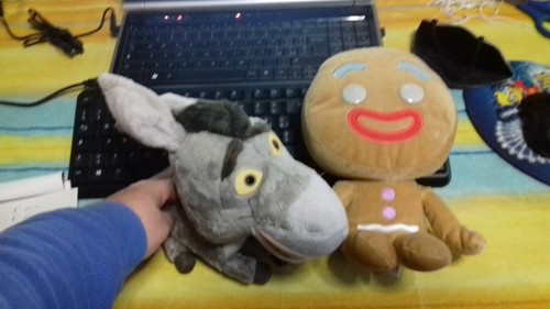 Peluche shrek ciuchino e - da,