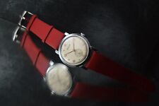 TERIAM A VERY FINE AND RARE MENS VINTAGE CALATRAVA OVERSIZED OROLOGI0 WATCH 36MM