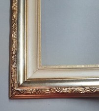 Cornice in legno ORO X quadri,foto,stampe,posteR LAR.CM 10 ALT.5 BAT.2