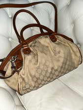 Borsa a tracolla Gucci GG tela