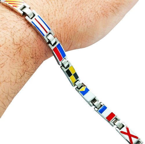 Bracciale uomo acciaio - bracciale,