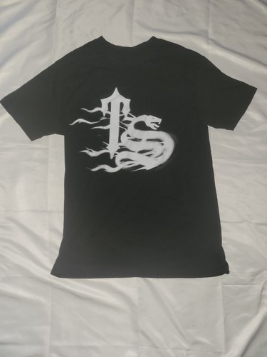 Shirt trapstar stampa fiamma - t-shirt,