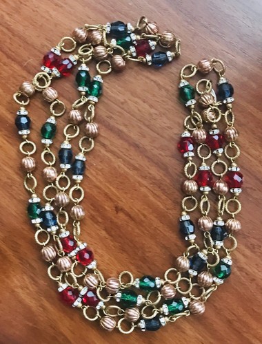 Collana chanel vintage 1984 - collana,