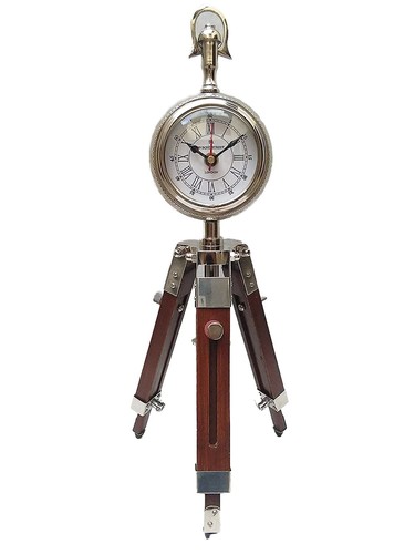 Antico orologio legno - antico,