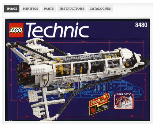 Lego technic space shuttle - lego, technic: