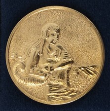 MEDAGLIA PORTAFORTUNA DEA